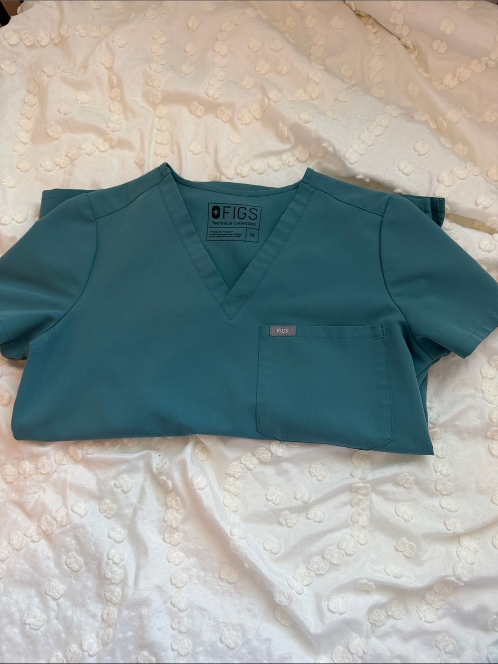 Figs scrub set. Top XS bottoms XS/T